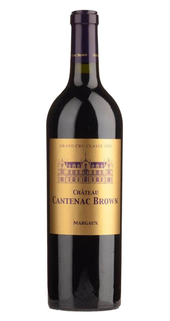 Prix Château cantenac brown - Cote et rachat de vin