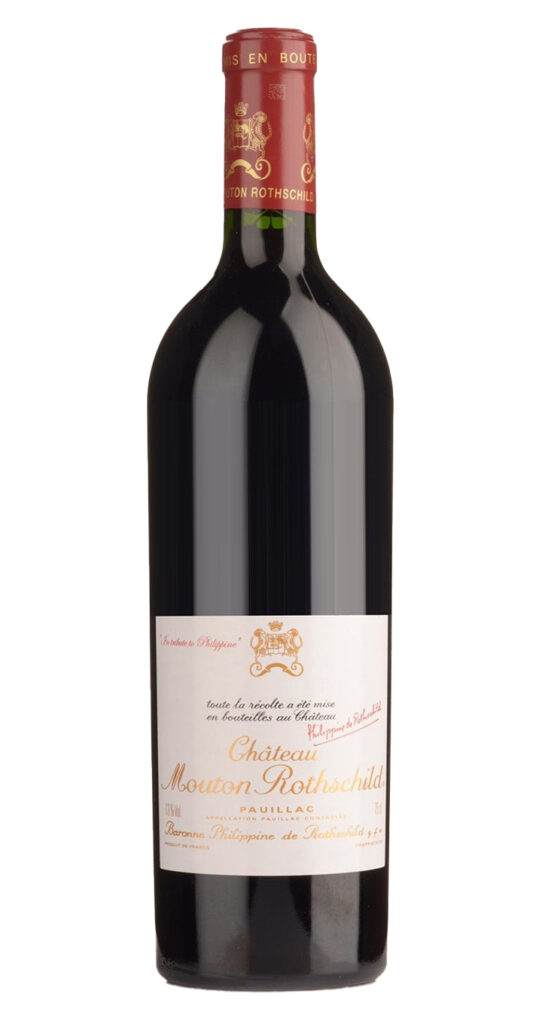 Prix Château Mouton Rothschild - Cote et rachat de vin
